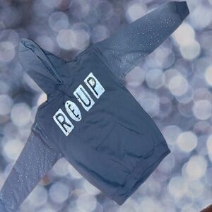 Rusted rhinestones hoodie